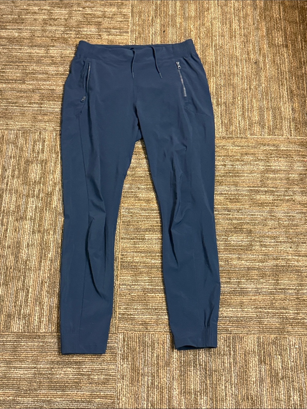 Columbia Performance Fishing Gear Navy Athletic Joggers with Zip Pockets
